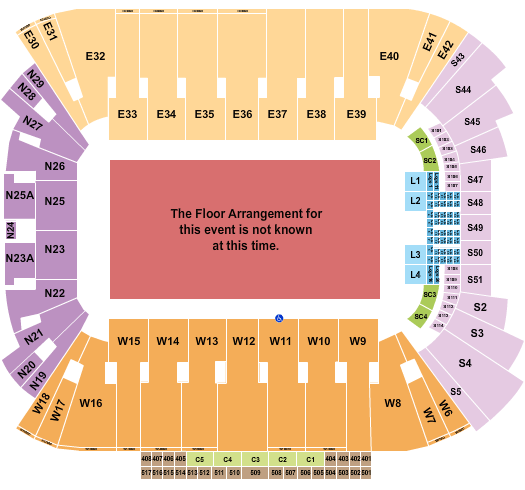 Rice Eccles Stadium Winter Classic Seating Chart